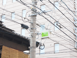 街頭防犯カメラ  通学路 町内会