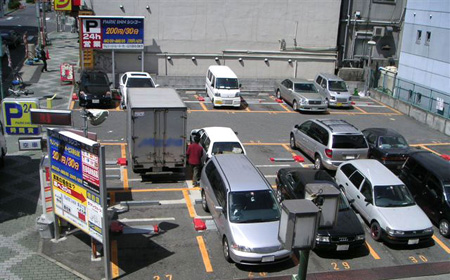 駐車場 屋外の監視